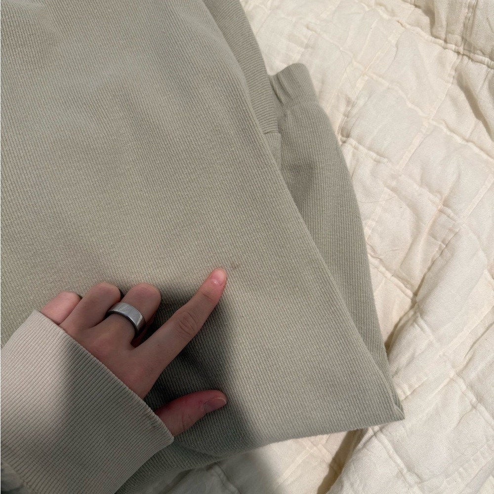 Pacsun Light Sage Zip-Up Hoodie - Picture 6 of 6